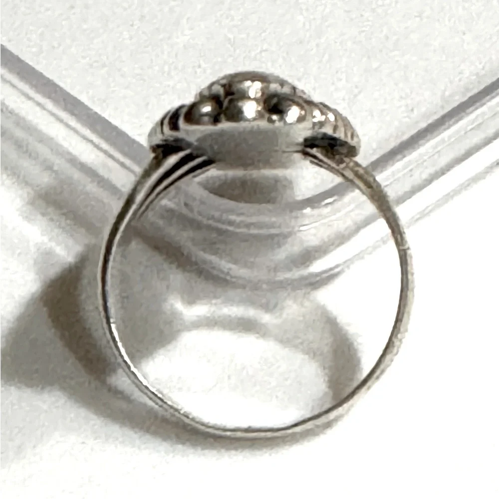 Navajo, Vintage “Royston” Turquoise Sterling Silver Ring - Picture 4 of 7